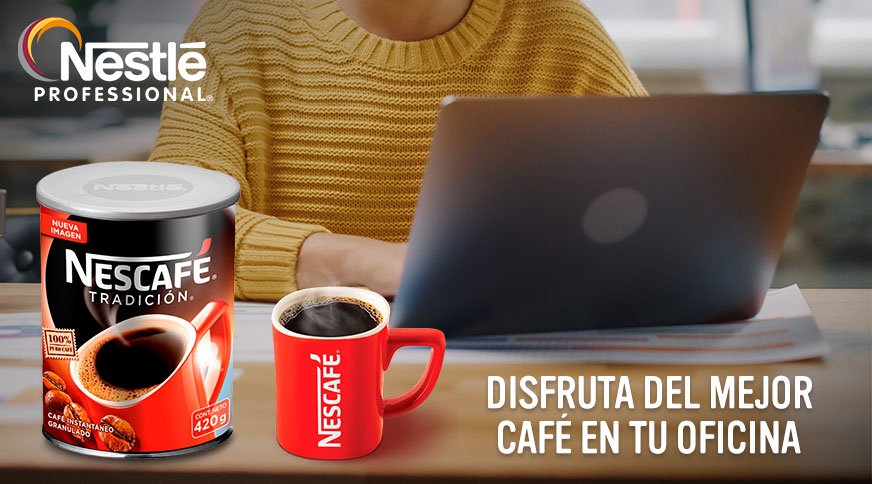 BANNER CHICO NESCAFE