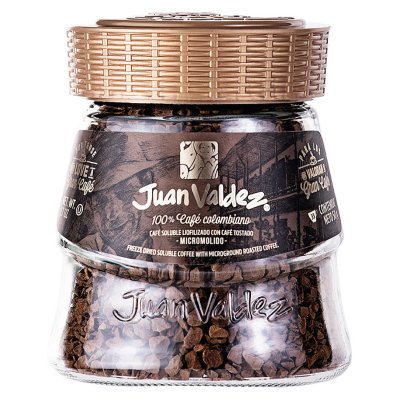 Café Instantáneo Liofilizado Juan Valdez 50 gramos