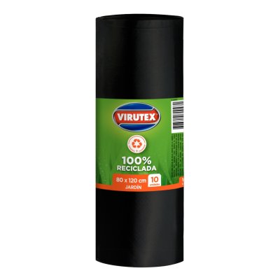 Bolsa de Aseo Virutex 80x120 cm Rollo de 10 Unidades