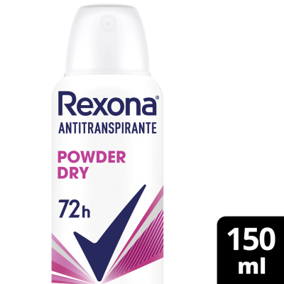 DESODORANTE AEROSOL 150 ML REXONA POWER DRY WOMAN 