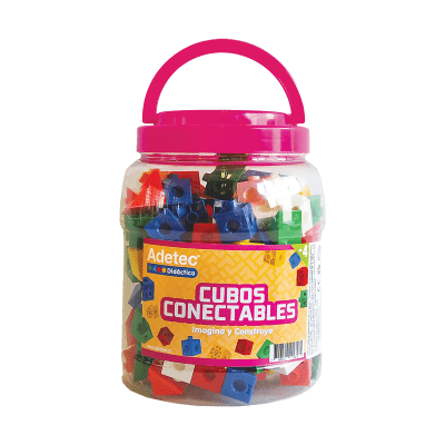 Set Cubos Conectores Adetec 140 Piezas
