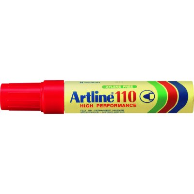 Marcador Permanente Artline 110 Recargable Rojo