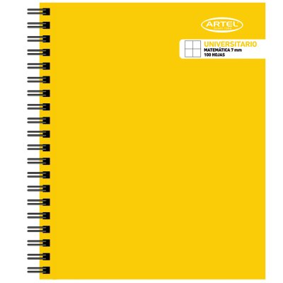 Cuaderno Universitario Artel M7 Liso 100 Hojas Surtidos