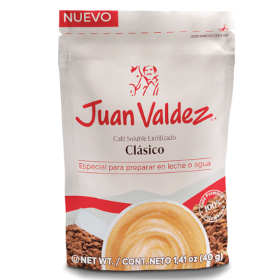 Café Instantáneo Liofilizado Juan Valdez Clásico 40 g