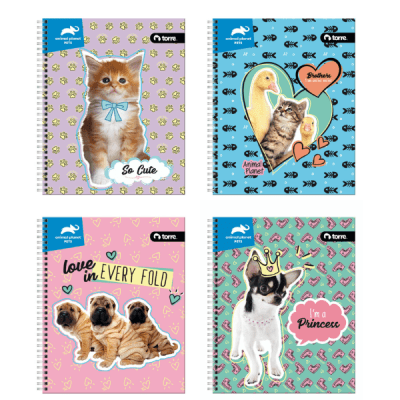 Cuaderno Universtario Torre Animal Planet Pets 100 Hojas
