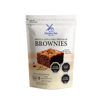 Mezcla Lista Molinera Centro Sur para Brownies 500 g