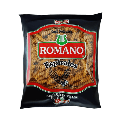Pasta Romano Espirales 400 g