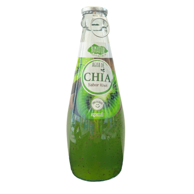 Agua de Chía Binatur Sabor Kiwi 290 ml