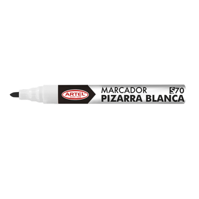 Plumón Pizarra Artel Mp-70-A Punta Redonda Negro