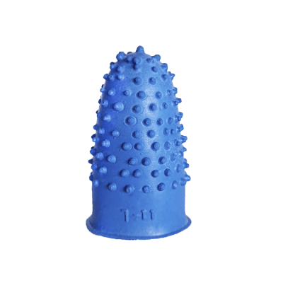 Dedal de Goma N° 11 Azul Bolsa de 12 Unidades