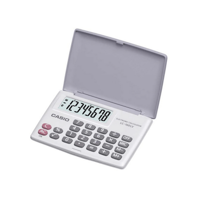 Calculadora Básica Bolsillo Casio 8 Dígitos Lc-160