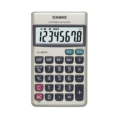 Calculadora Básica Bolsillo Casio 8 Dígitos Lc-403