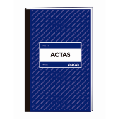 Libro de Actas Auca N531-F50 50 Hojas