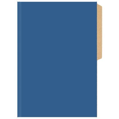 Carpeta Cartulina Buho Pigmentada Azul Claro