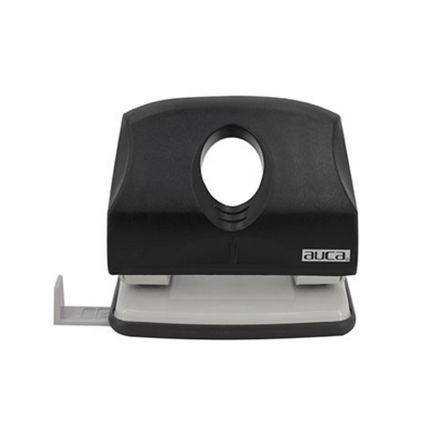 Perforador Auca Negro grande 25 Hojas 