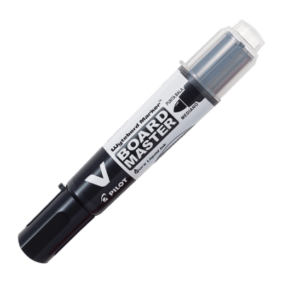 Plumón de Pizarra Pilot Vboard Recargable Cartucho Negro