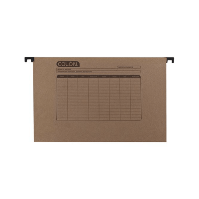 Carpeta Colgante Colon Brazo Plástico