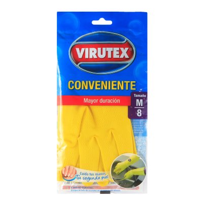 Guantes Multiuso Virutex Convenientes Amarillo Talla M