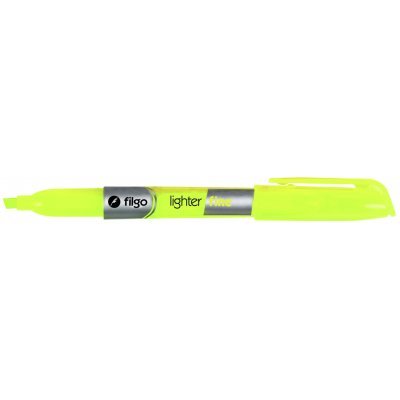 DESTACADOR FILGO AMARILLO FLUOR FINO