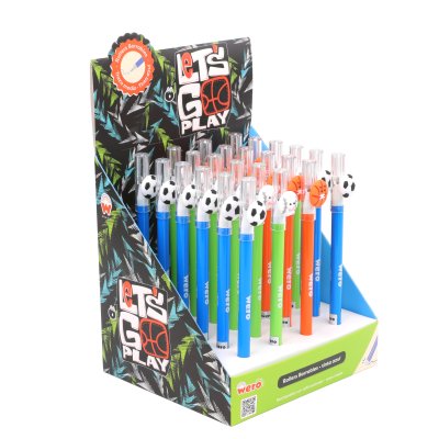 BOLIGRAFO GEL 1.0 WERO BORRAB 24 UN AZ FIGURA FOOT