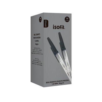LAPIZ PASTA P.MED ISOFIT NEGRO 1.0 