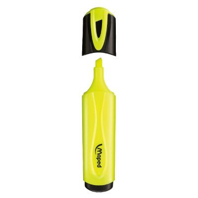 DESTACADOR MAPED AMARILLO FLUO PEPS 