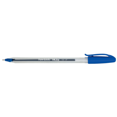 Lápiz Pasta Paper Mate Kilométrico InkJoy 100 XF Punta Media 1.0 mm Azul