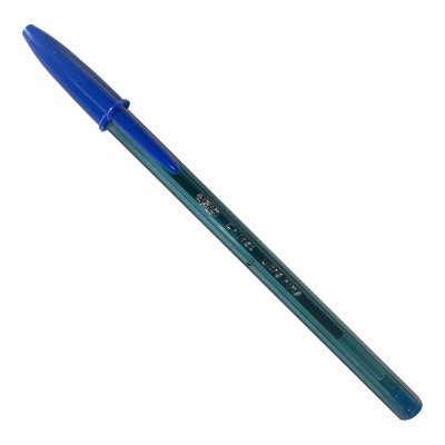 Lapiz Pasta Punta Ultra Fina Bic 0.7 Mm Azul