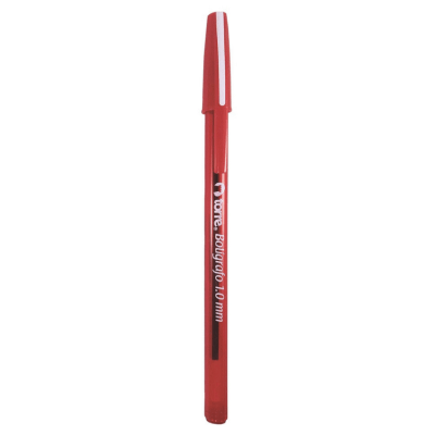 Lápiz Pasta Torre Punta Media 1.0 mm Rojo