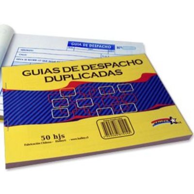FORMULARIO GUIA DESPACHO DUPLICADO 50 HJ T32 HALLE