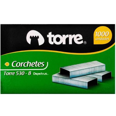 Corchetes Torre Depetrus 530-8 1000 Unidades