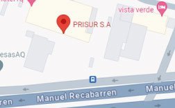 Mapa Prisur